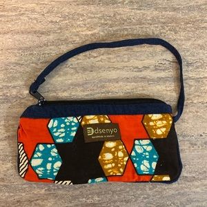 Artisan made zip pouch